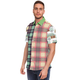 Summer Juxtapose S/S Button Down Shirt Short Sleeve Button Down Shirt - AOP - Thathoodyshop