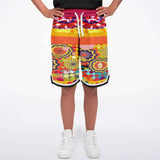 Ophelia Basketball Shorts Basketball Short Rib - AOP - Thathoodyshop