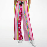 Pink Dottie Calypso Stretchy Phat Bellbottoms Wide Leg Pants - Thathoodyshop