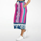 Purple Haze Pocket Maxi Skirt Long Pocket Skirt - Thathoodyshop