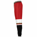 THS Snake Bite Joggers in Red/White Joggers - Thathoodyshop