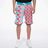 Polka Time Basketball Shorts Basketball Short Rib - AOP - Thathoodyshop