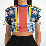 Porcelain Fleur Cropped Sweater Cropped Sweater - Thathoodyshop