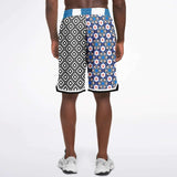 It's About Time Basketball Shorts Basketball Short Rib - AOP - Thathoodyshop