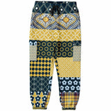 Dauphin Patchwork Stripe Unisex Cargo Joggers Athletic Cargo Sweatpants - AOP - Thathoodyshop