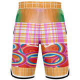 Solar Flare Basketball Shorts Basketball Short Rib - AOP - Thathoodyshop