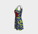 Star Spangled Dress Flare Dress - Thathoodyshop