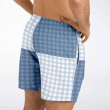 Blue Lagoon Dunkies Swim Trunks Men - AOP - Thathoodyshop