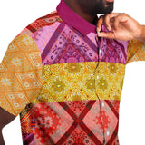 Taj Mahal S/S Button Down Shirt Short Sleeve Button Down Shirt - AOP - Thathoodyshop