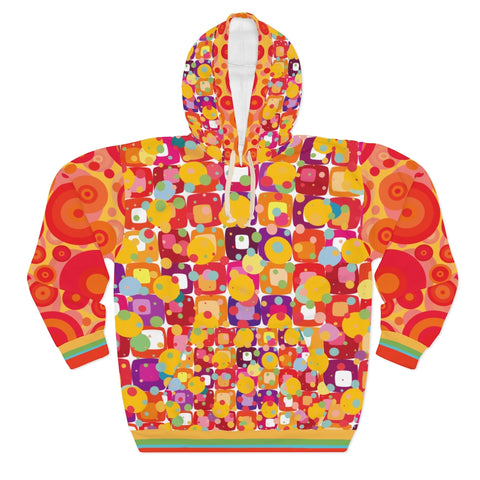 Deluxe Confetti Unisex Pullover Hoodie All Over Prints - Thathoodyshop