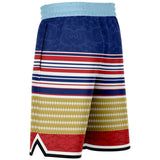 Queen of Sheba Basketball Shorts Basketball Short Rib - AOP - Thathoodyshop