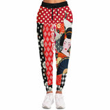 Tokyo Nights Asian Floral Patchwork Unisex Joggers Joggers - Thathoodyshop