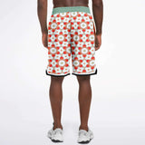 Tokyo Sunset Basketball Shorts Basketball Short Rib - AOP - Thathoodyshop