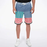 Flamingo Road Basketball Shorts Basketball Short Rib - AOP - Thathoodyshop