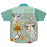 Are You Jelly S/S Button Down Shirt Short Sleeve Button Down Shirt - AOP - Thathoodyshop