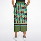 Hypnotic Zen Pocket Maxi Skirt Long Pocket Skirt - Thathoodyshop