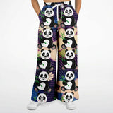 Panda Surprise Flare Leg Joggers Flare Joggers - Thathoodyshop