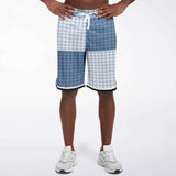 Blue Lagoon Basketball Shorts Basketball Short Rib - AOP - Thathoodyshop