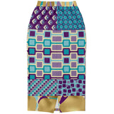 Purple Jetson Pocket Maxi Skirt Long Skirt - Thathoodyshop
