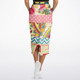 Pink Paisley Park Pocket Maxi Skirt Maxi Skirt - Thathoodyshop