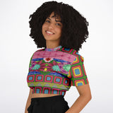 Dayglo Me Cropped Sweater Cropped Sweater - Thathoodyshop