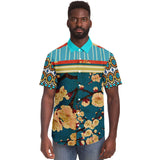Cheery-Cherry S/S Button Down Shirt Short Sleeve Button Down Shirt - AOP - Thathoodyshop