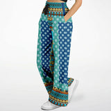 Many Blessings Horus Eye SW Stretchy Phat Bellbottoms Flare Leg Pants - Thathoodyshop