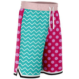 Jubilee's Garden Basketball Shorts Basketball Short Rib - AOP - Thathoodyshop