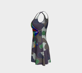 Rainbow Kiss Dress Flare Dress - Thathoodyshop