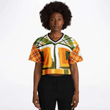 Seville Crop Jersey Cropped Football Jersey - AOP - Thathoodyshop