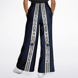 Nittany Lion Blue Fleece Flare Leg Joggers Bellbottoms - Thathoodyshop