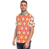 Tokyo Sunset S/S Button Down Shirt Short Sleeve Button Down Shirt - AOP - Thathoodyshop