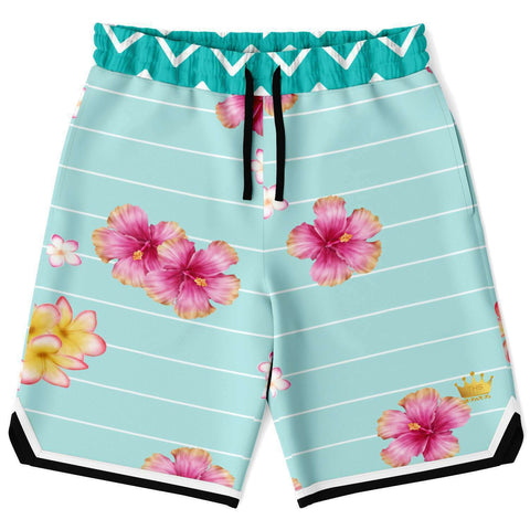 The Catamaran Basketball Shorts Basketball Short Rib - AOP - Thathoodyshop
