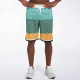 Daybreak Basketball Shorts Basketball Short Rib - AOP - Thathoodyshop