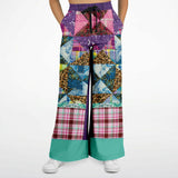 Gypsy Queen Purple Flare Leg Joggers Athletic Flare Jogger - AOP - Thathoodyshop
