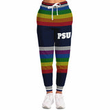 Royal Navy PSU Rainbow Stripe Fleece Joggers Joggers - Thathoodyshop