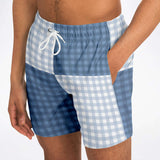 Blue Lagoon Dunkies Swim Trunks Men - AOP - Thathoodyshop