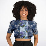 Blue Mystic Cropped Sweater Cropped Sweater - Thathoodyshop