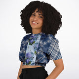 Blue Mystic Cropped Sweater Cropped Sweater - Thathoodyshop