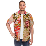 Brando Tahiti S/S Button Down Shirt Short Sleeve Button Down Shirt - AOP - Thathoodyshop
