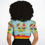 Life in Technicolor Crop Sweater Cropped Sweater - Thathoodyshop