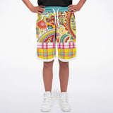 Ashbury Heights Plaid Basketball Shorts Basketball Shorts - Thathoodyshop