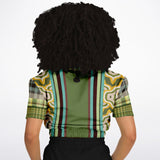 Rolling Green Cropped Sweater Cropped Short Sleeve Sweatshirt - Thathoodyshop