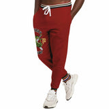 THS Snake Bite Joggers in Red Joggers - Thathoodyshop