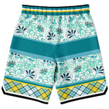 Lemon Zest Unisex Basketball Shorts Basketball Shorts - Thathoodyshop