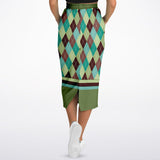 Hypnotic Zen Pocket Maxi Skirt Long Pocket Skirt - Thathoodyshop
