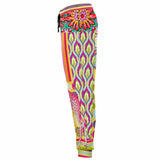 Hello Janis! Yellow Patchwork Unisex Eco-Poly Joggers Jogger - Thathoodyshop