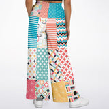 Old Miami SW Retro Geo Bellbottoms Flare Leg Pants - Thathoodyshop