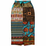 Mother Lode African Print Long Pocket Skirt Long Pocket Skirt - Thathoodyshop