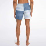 Blue Lagoon Dunkies Swim Trunks Men - AOP - Thathoodyshop